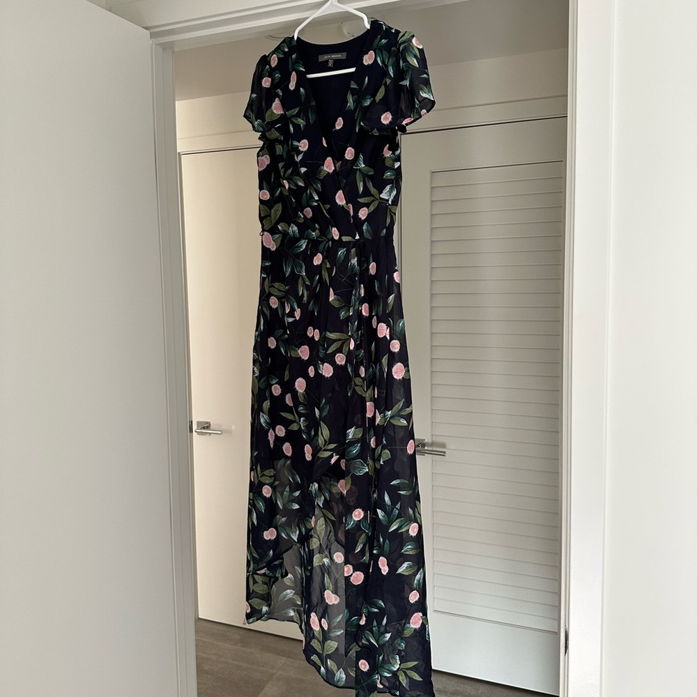 Julia Jordan Floral Navy Dress